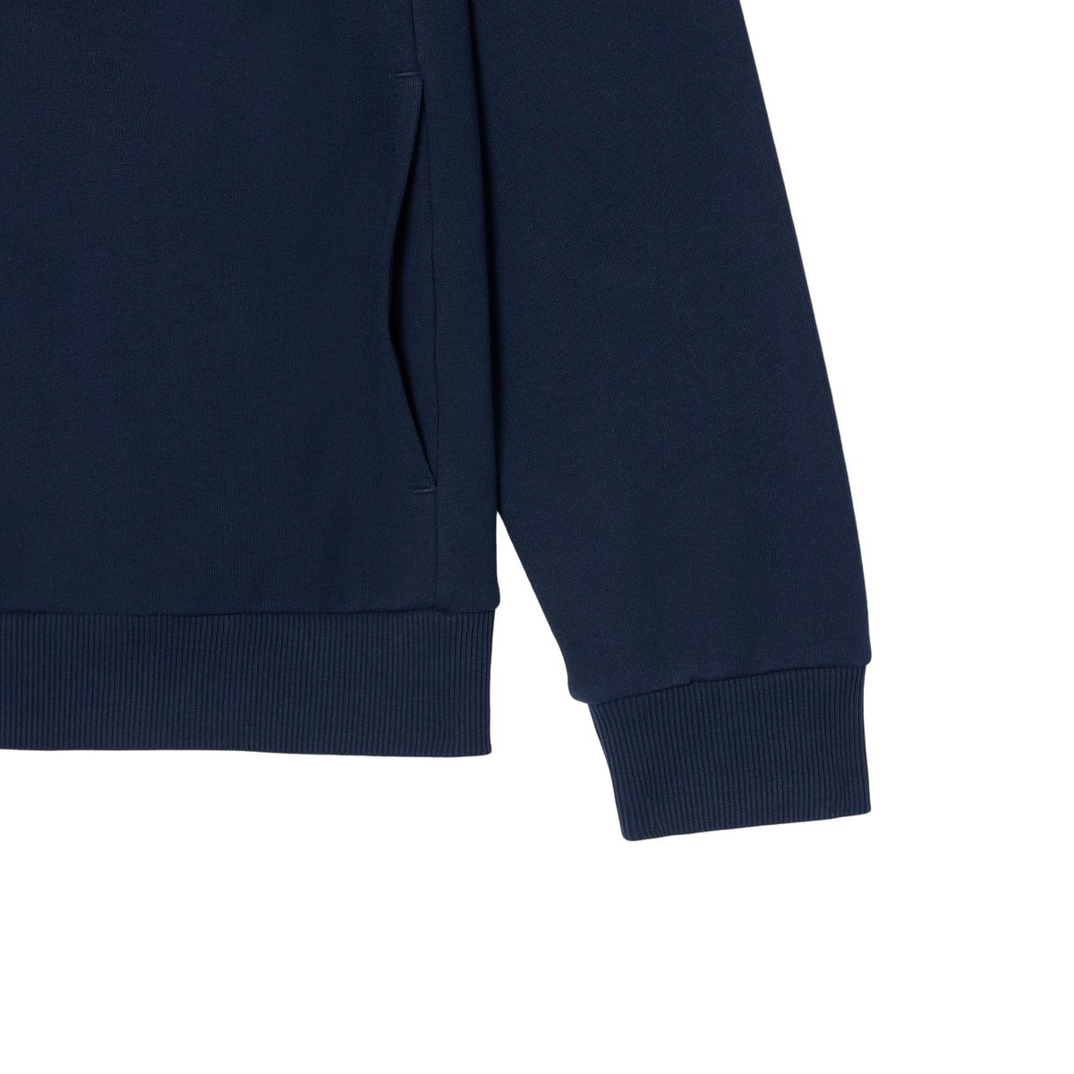 Sweatjacke mit Reißverschluss und Stehkragen