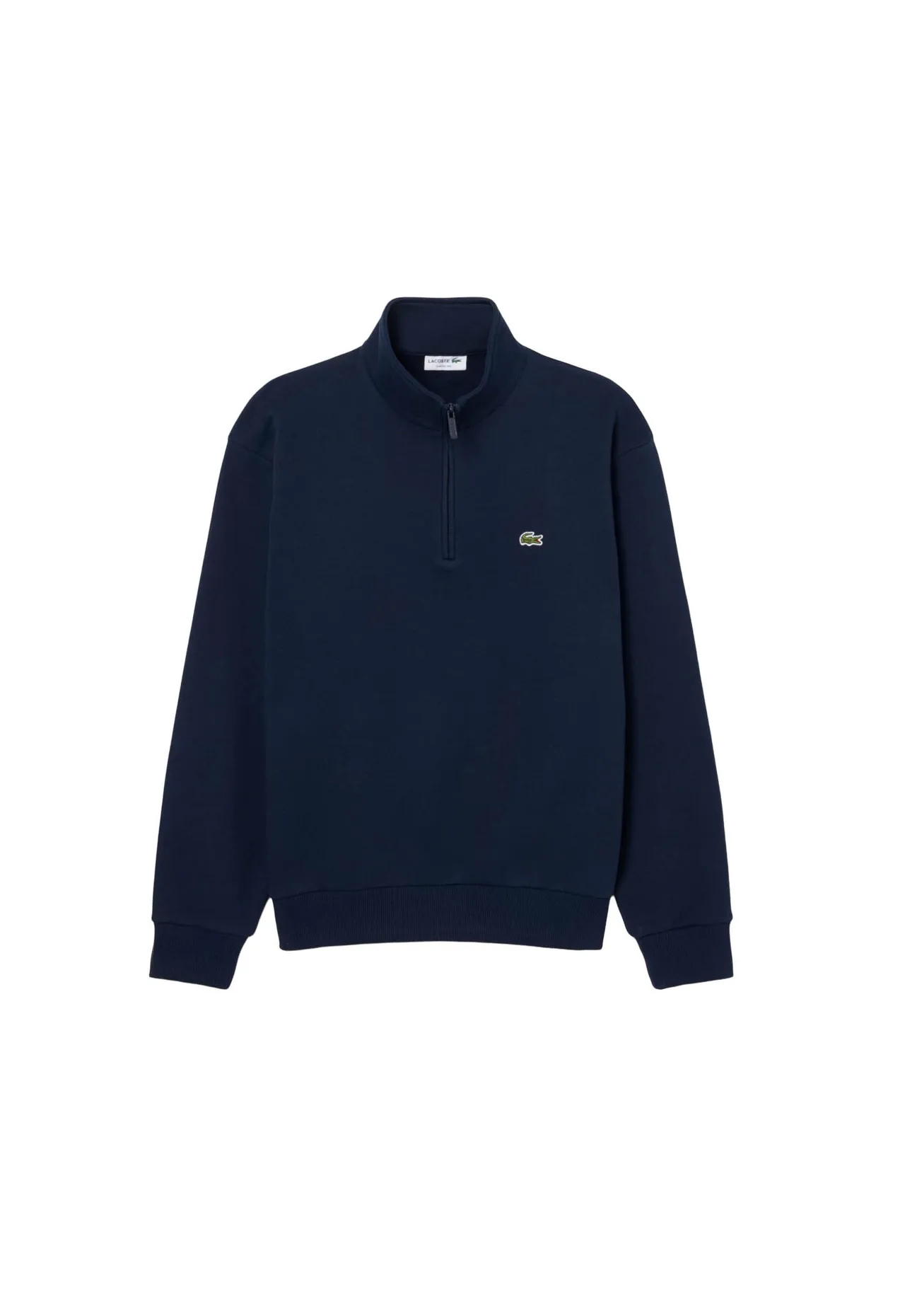 Sweatshirt mit Viertelreißverschluss