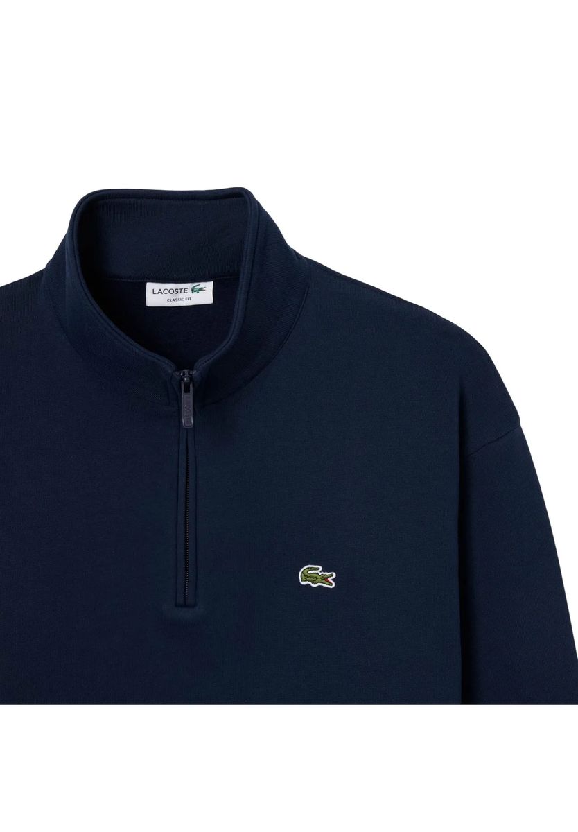Sweatshirt mit Viertelreißverschluss