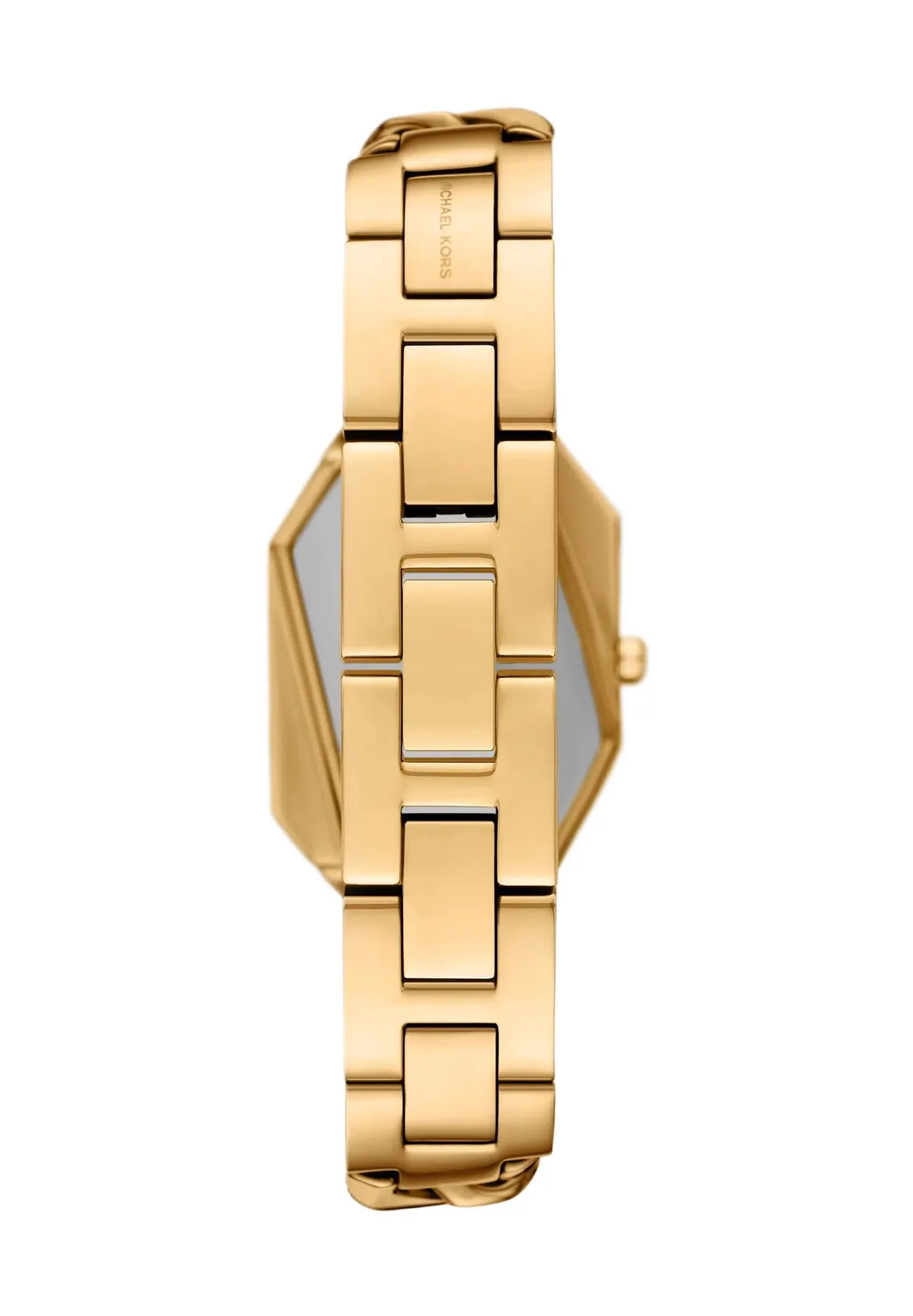 Asymmetrische Uhr mit Panzerarmband