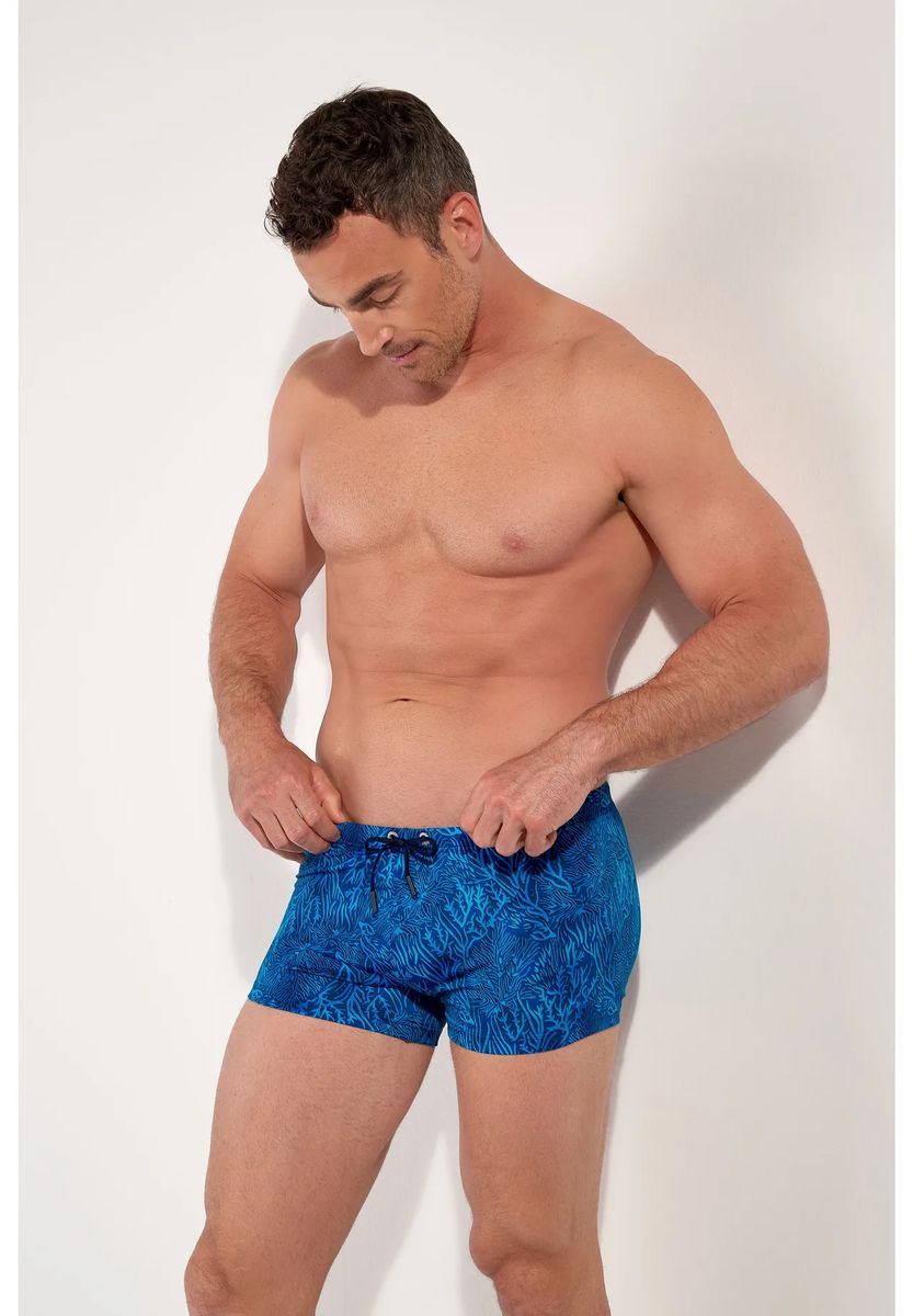 Badehose mit Korallen-Print