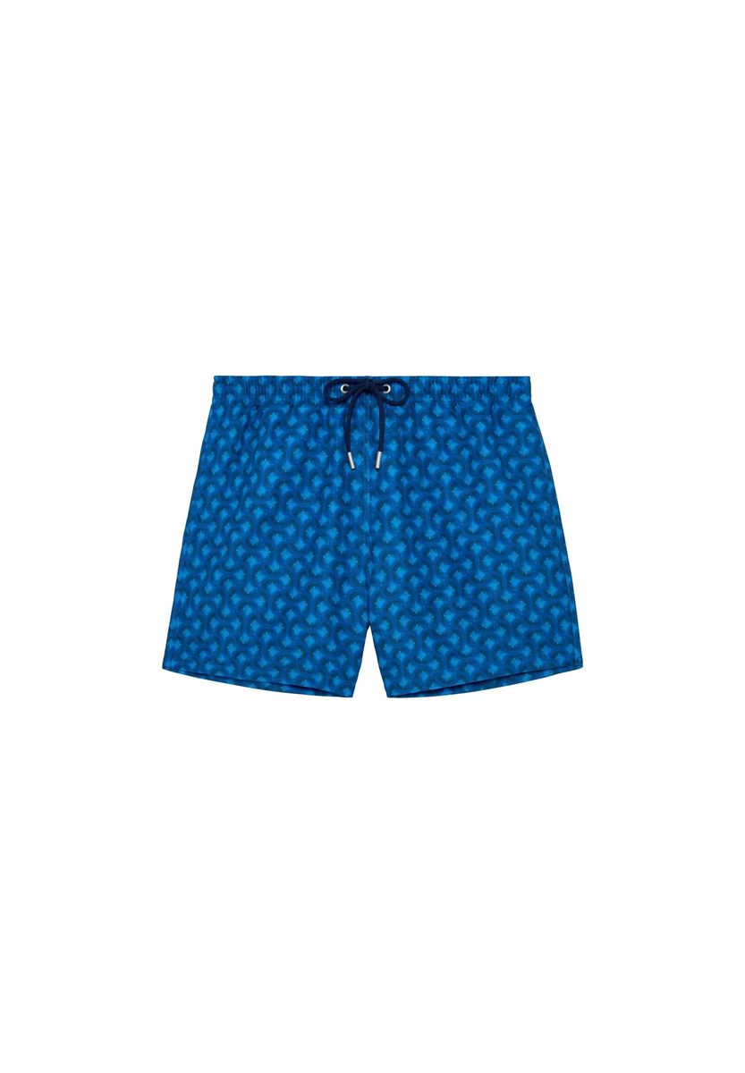 Trinacria Badeshorts mit geometrischem Muster