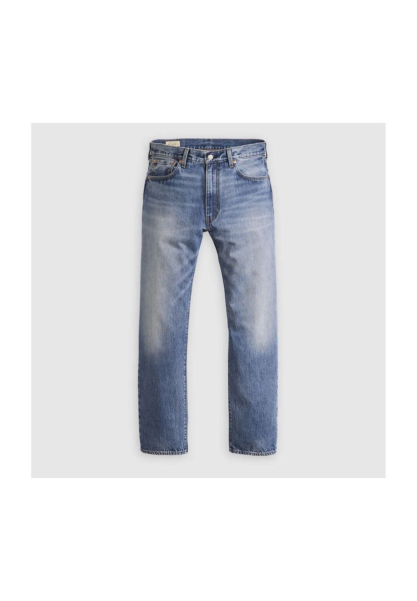 Relaxed Straight Leg Denim-Jeans