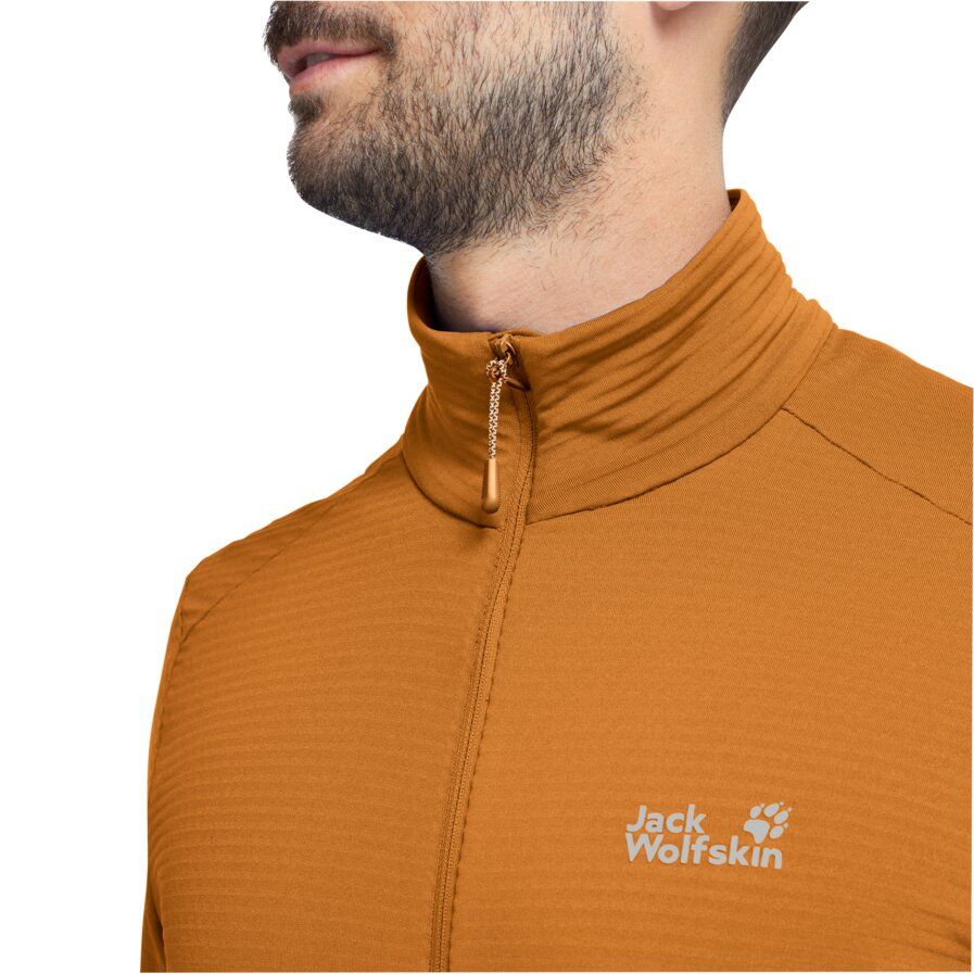 Leichte Fleecejacke mit Reißverschluss