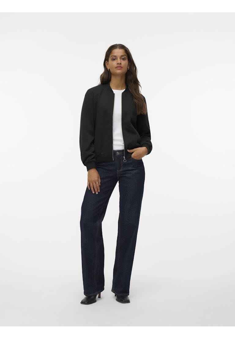 VERO MODA® Bomberjacke, schwarz, S