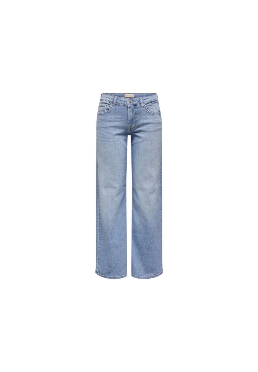 Wide Leg Jeans aus Denim