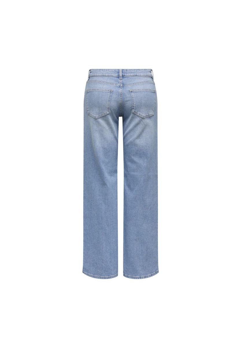 Wide Leg Jeans aus Denim