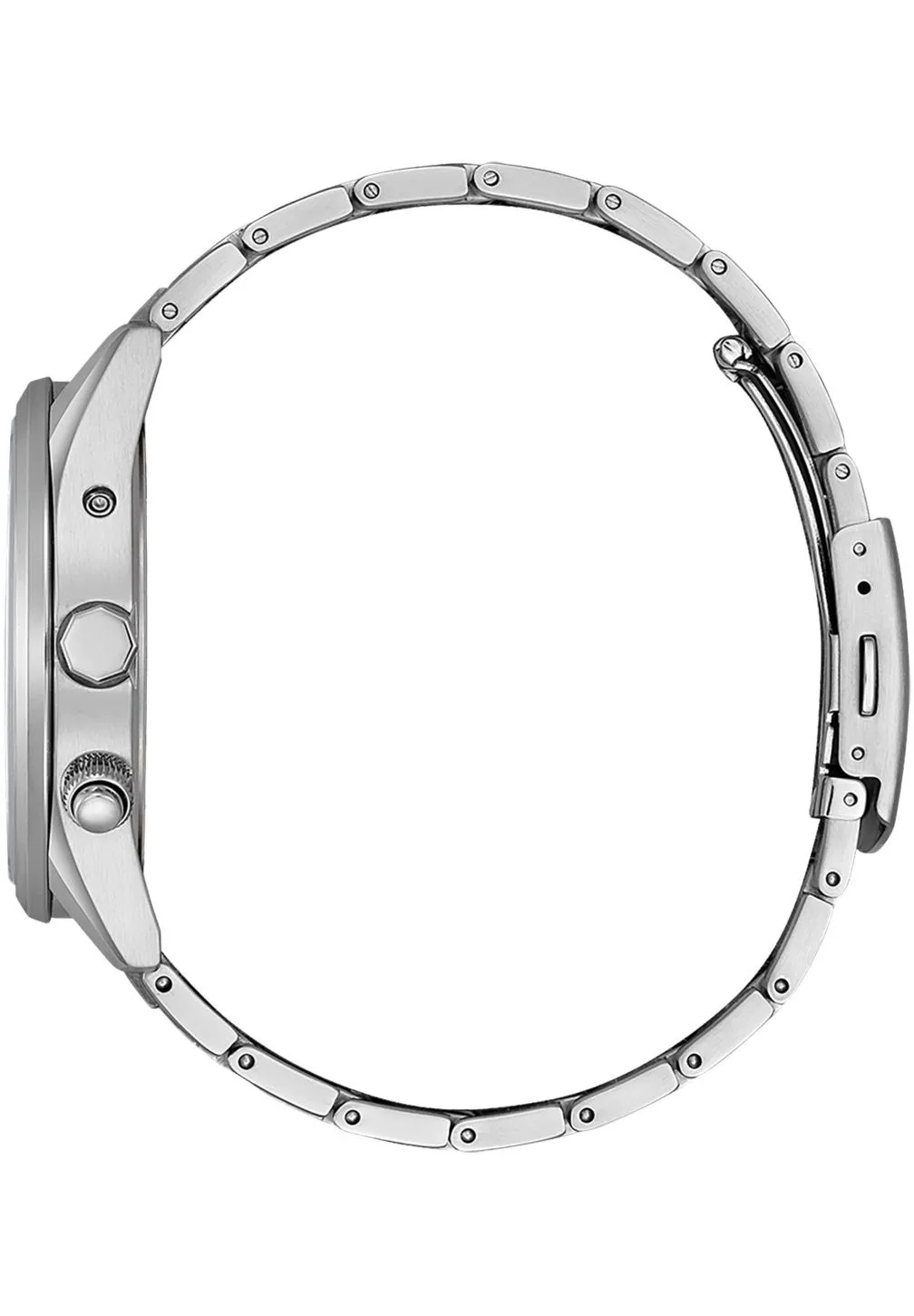 Funkgesteuerte Eco-Drive Weltzeit-Armbanduhr