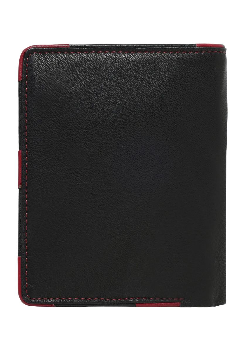 Klassische Lederbrieftasche mit RFID-Schutz