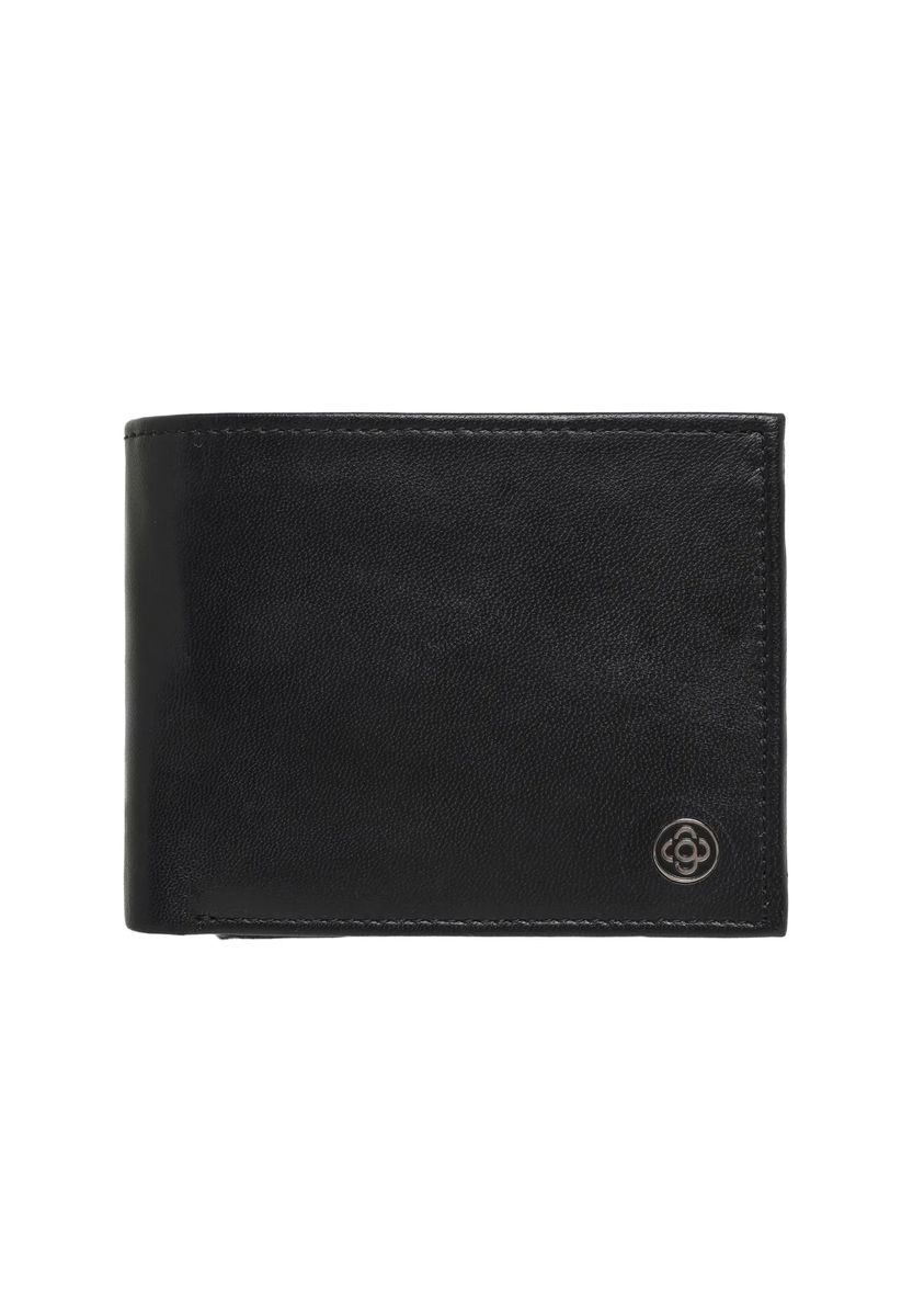 Klassische Bifold-Ledergeldbörse