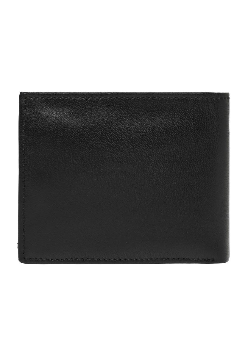 Glattleder Bifold Portemonnaie mit RFID