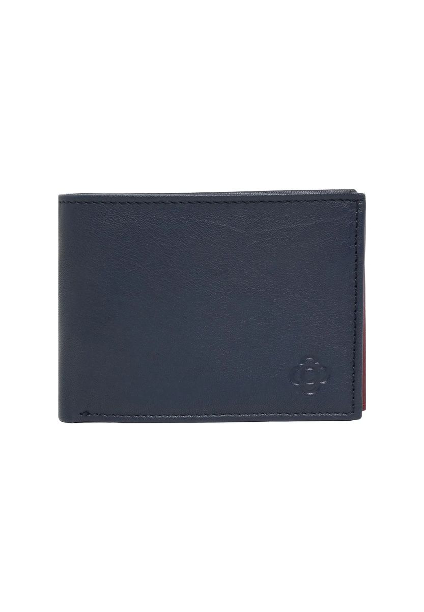 Minimalistische Leder-Brieftasche
