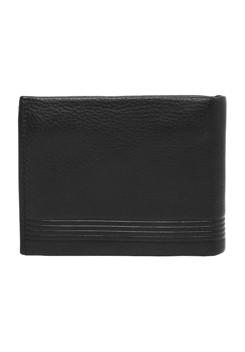 Klassische Leder-Brieftasche im Querformat