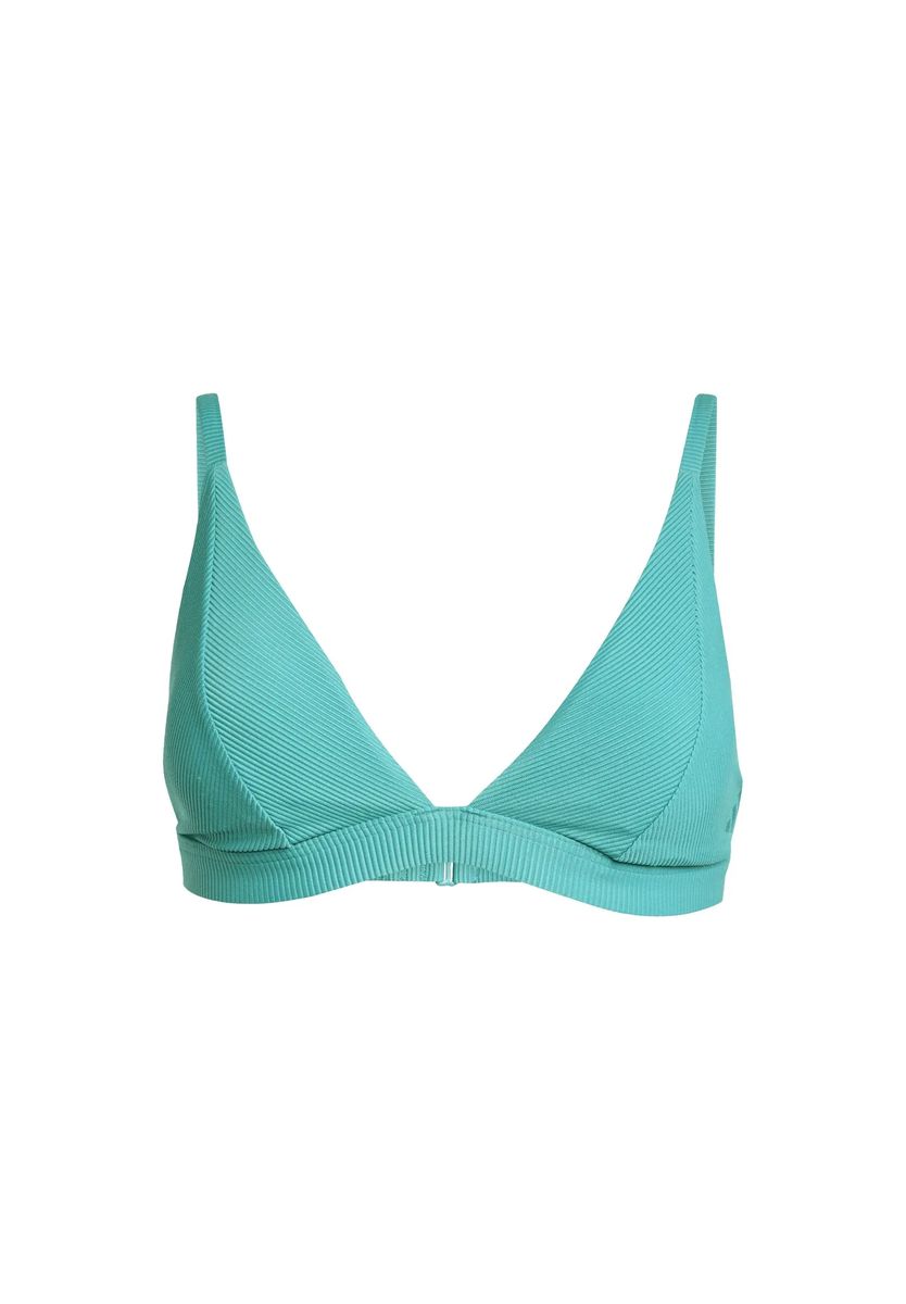 Geripptes Triangel-Bikinioberteil