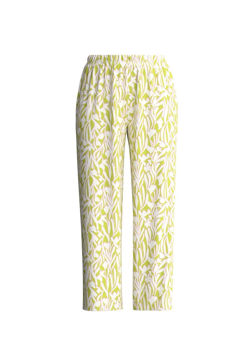 Loungewear-Hose mit floralem Muster