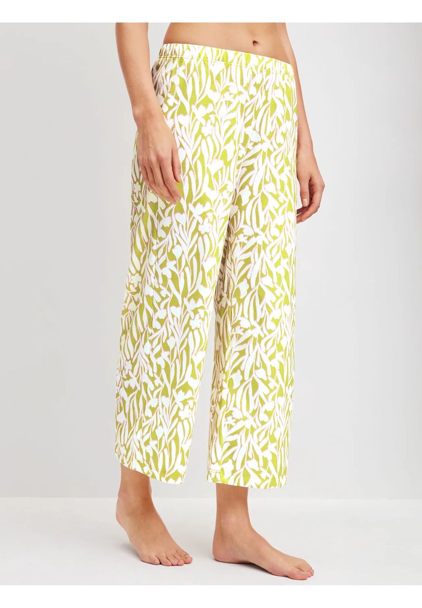 Loungewear-Hose mit floralem Muster