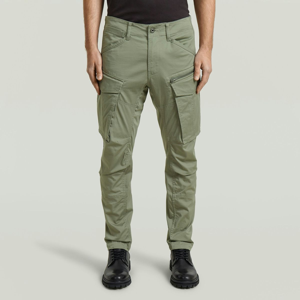 Slim Fit Cargo-Hose mit Multitaschen
