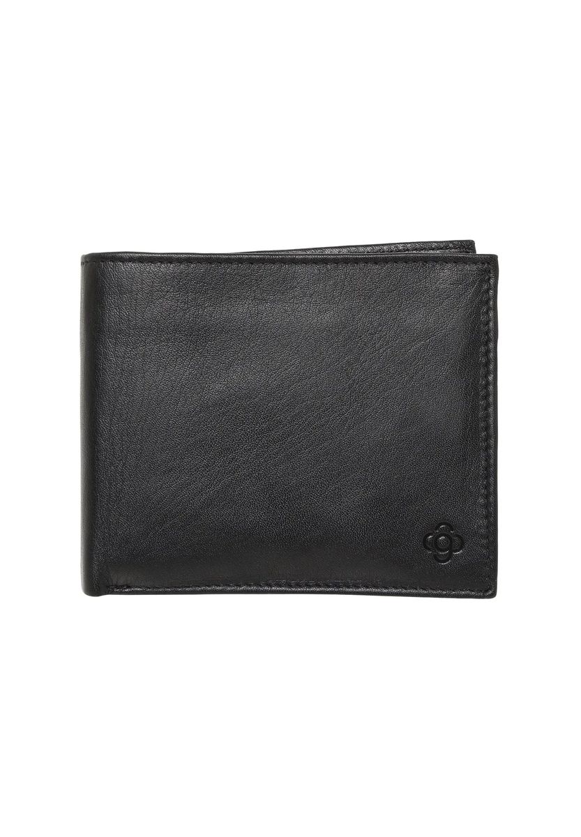 Klassische Bifold-Brieftasche aus Leder