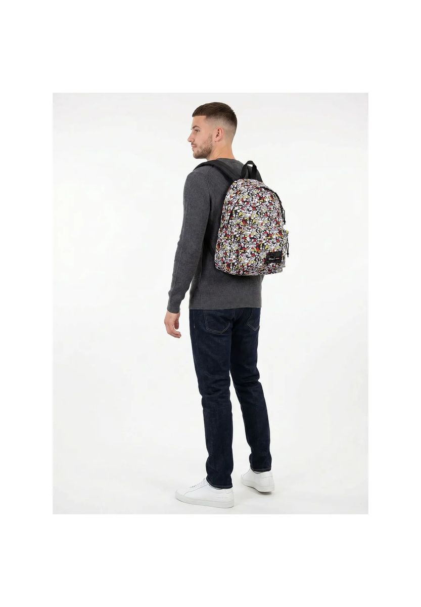 Laptop-Rucksack mit Comic-Skizzen-Print