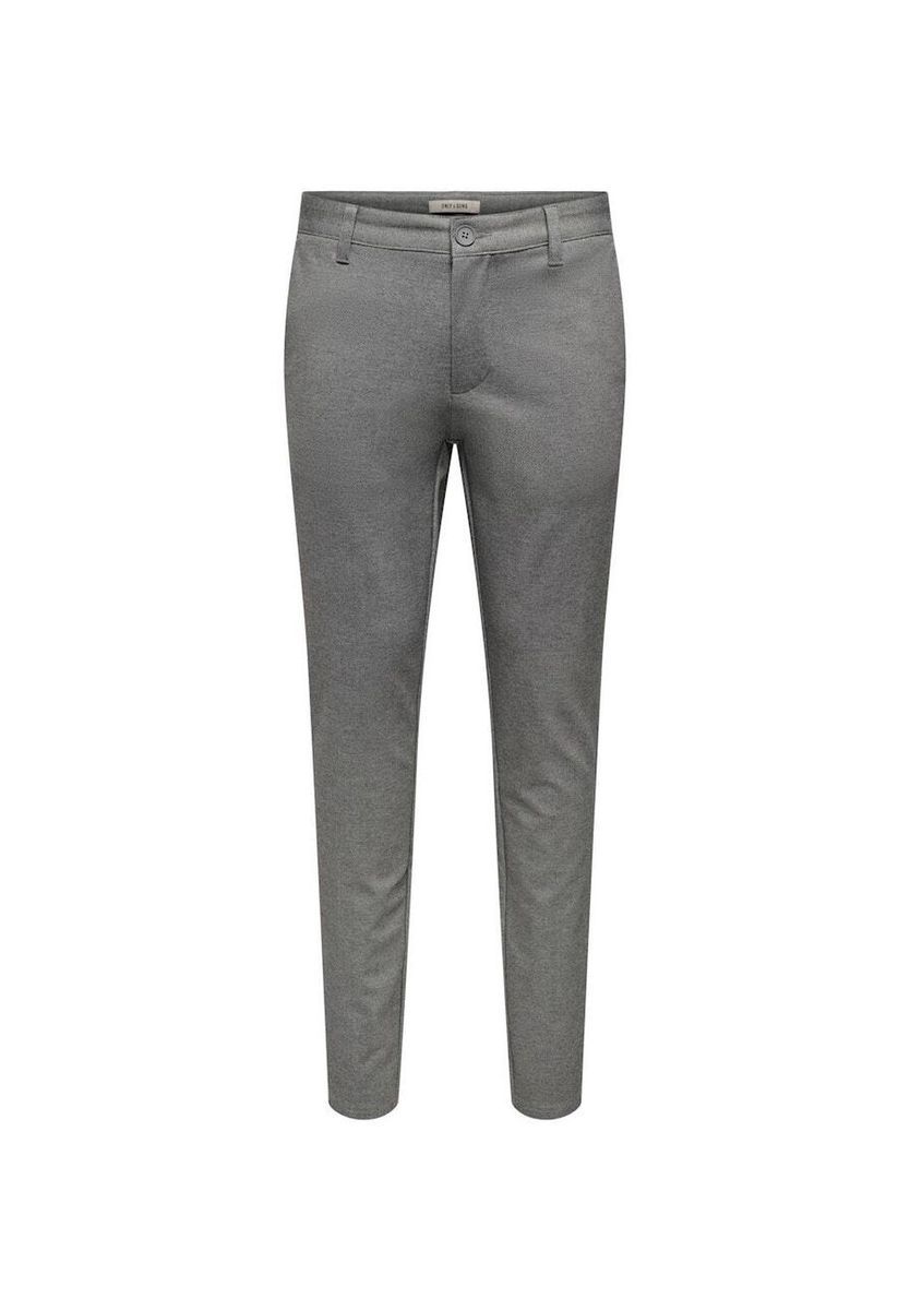 Schmale Stretch-Chino-Hose
