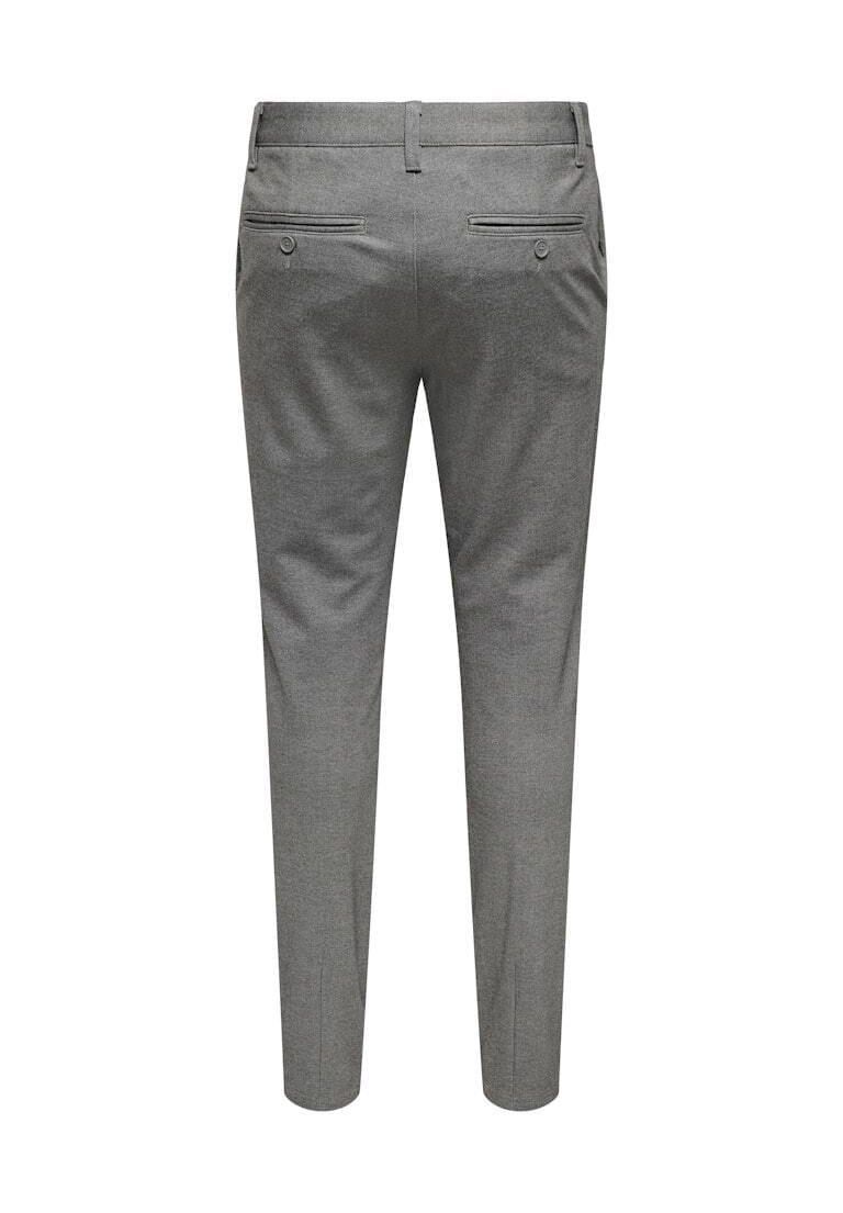 Schmale Stretch-Chino-Hose