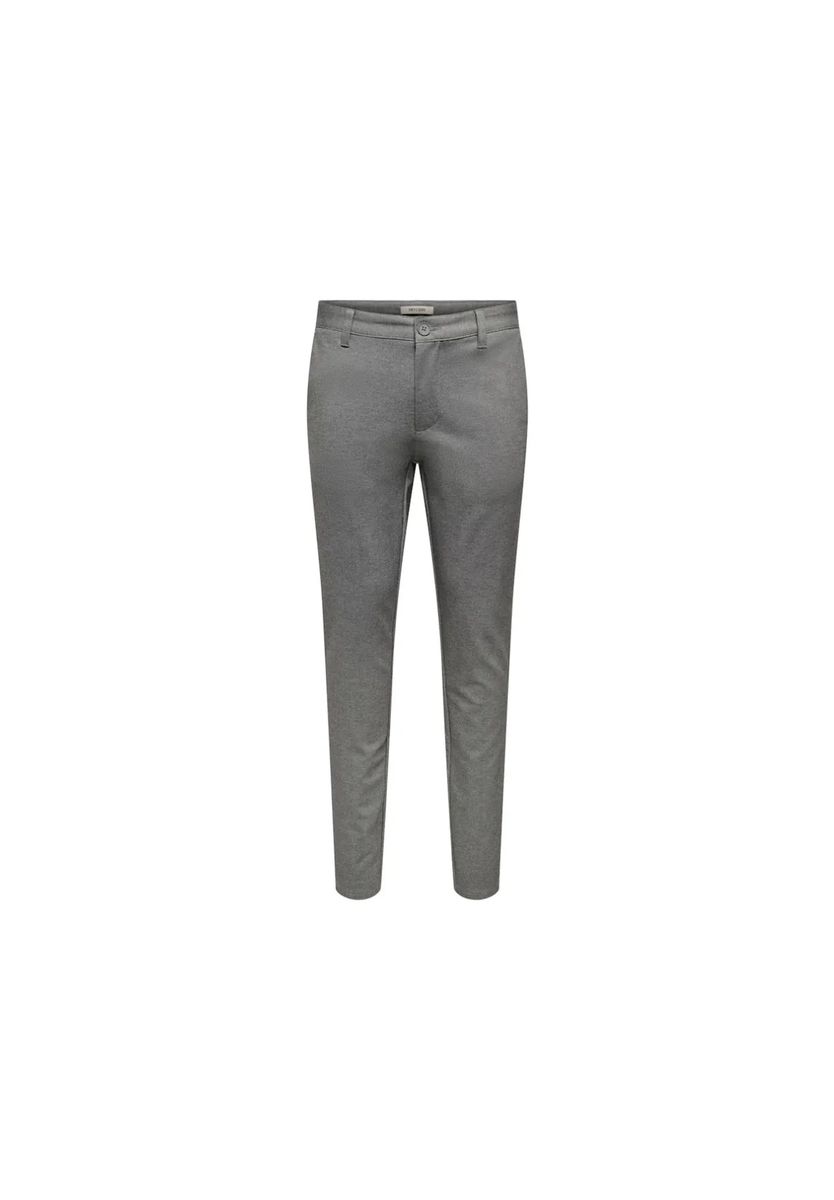 Schmale Stretch-Chino-Hose