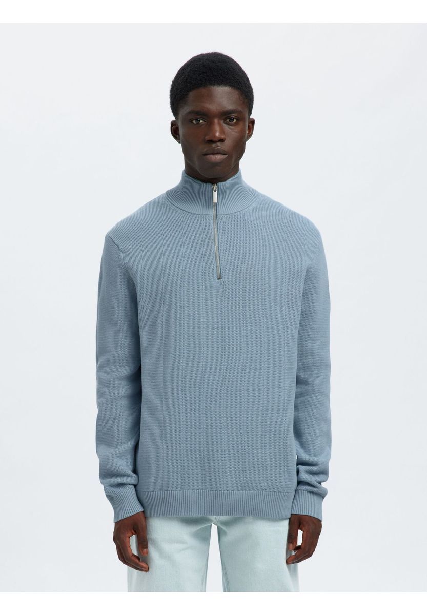 Herren Quarter-Zip Pullover aus Bio-Baumwolle