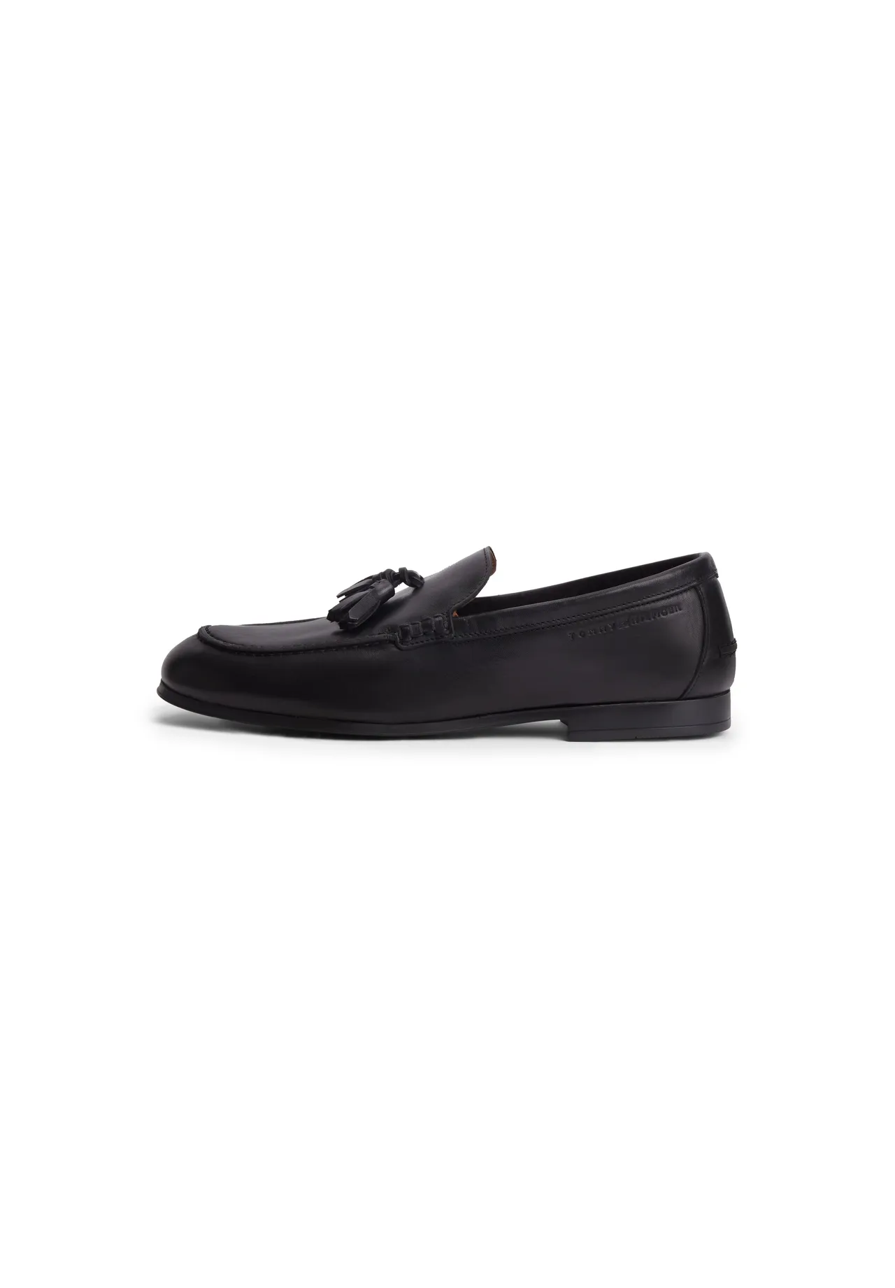 Klassische Leder-Loafer mit Quasten