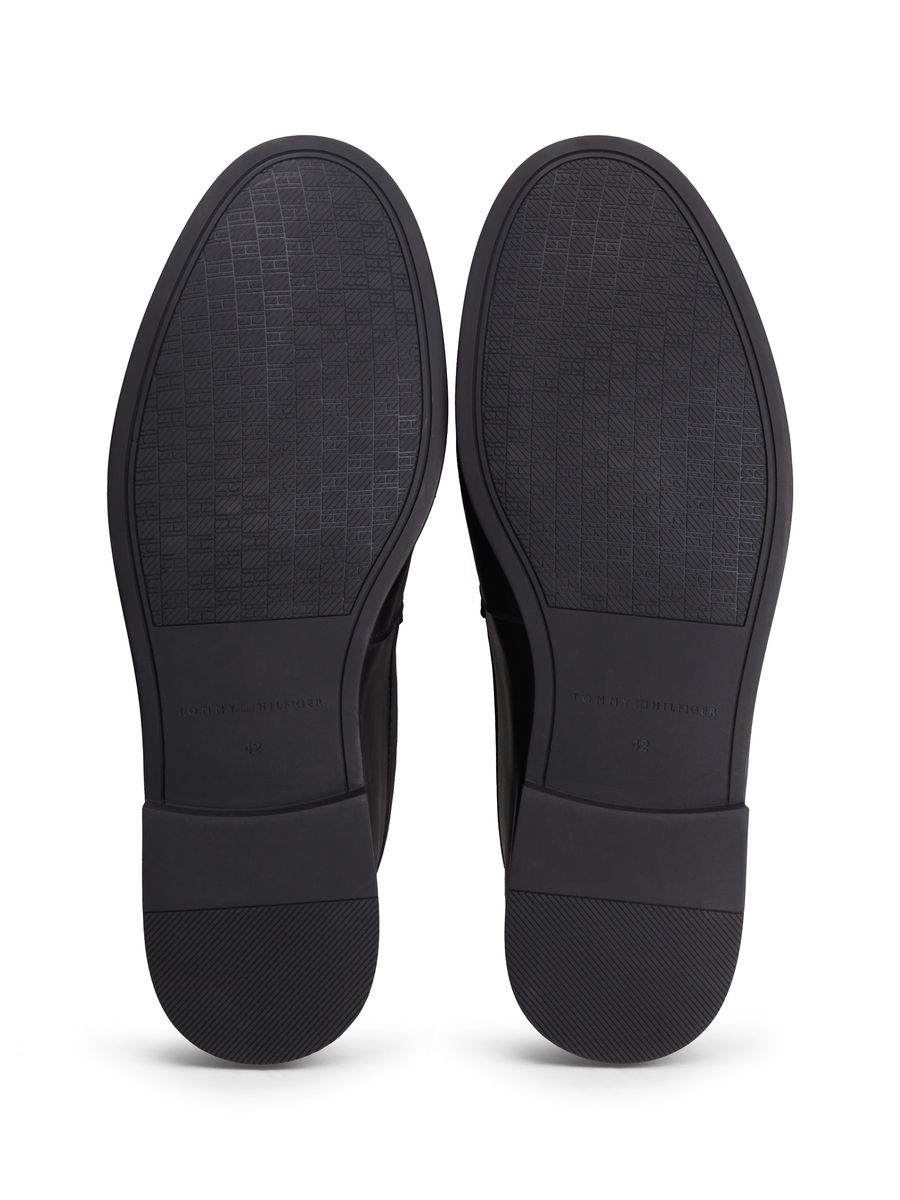 Klassische Leder-Loafer mit Quasten