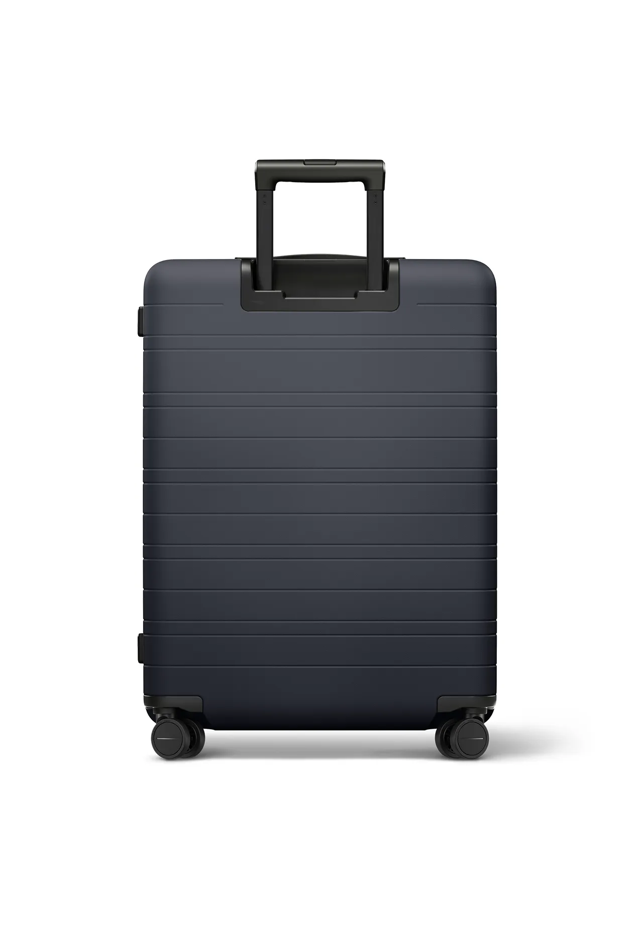 Minimalistischer Hartschalen-Trolley mit Rollen