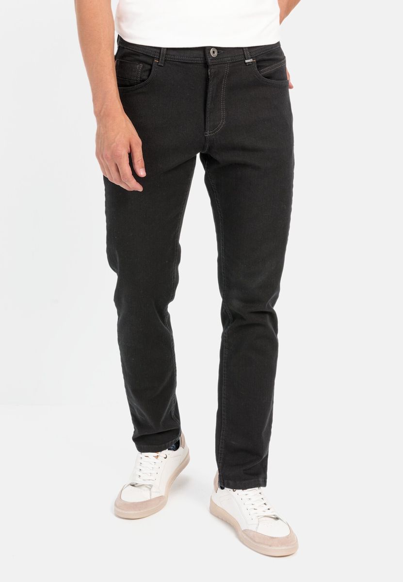 Straight-Fit Five-Pocket-Stretch-Jeans