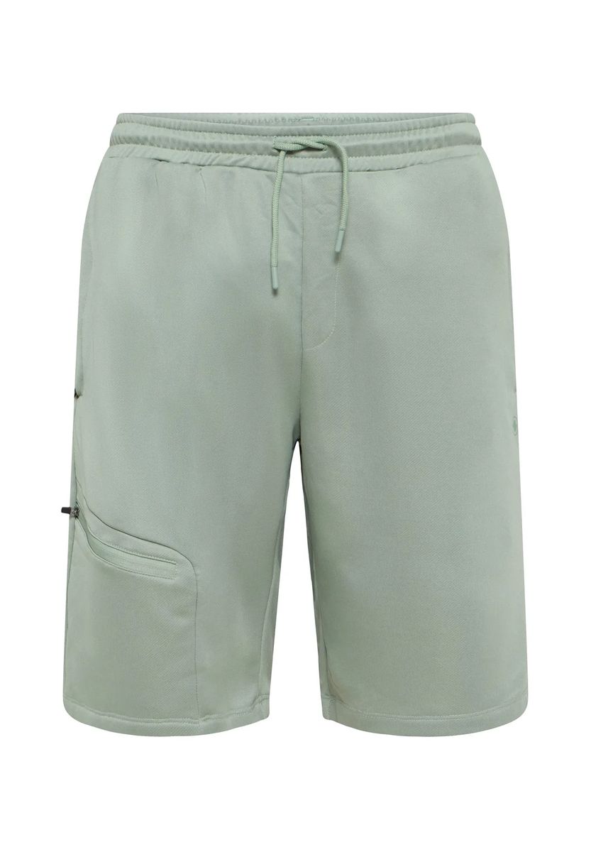 Trainingsshorts mit Tunnelzug und Tasche