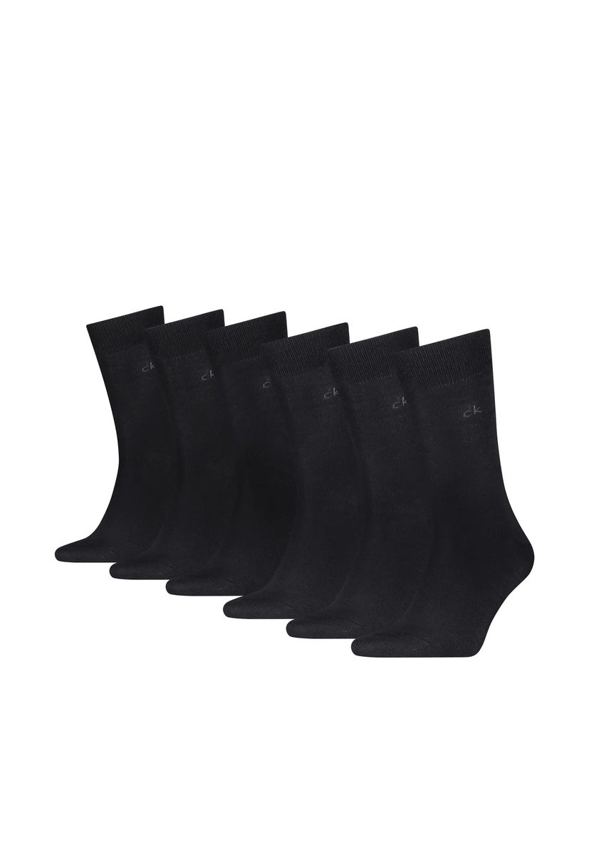 Klassische Crew-Socken aus gekämmter Baumwolle