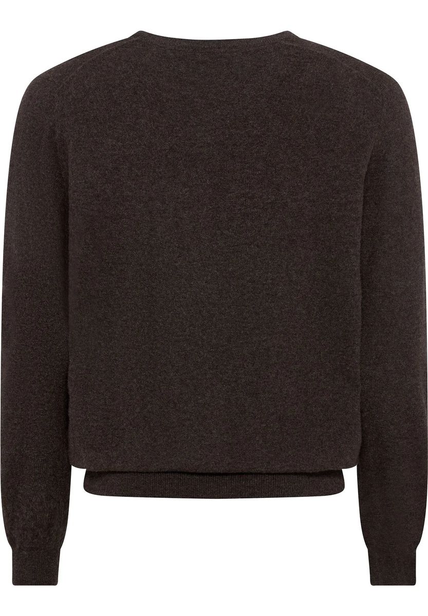 Luxuriöser Cashmere-Pullover mit V-Ausschnitt