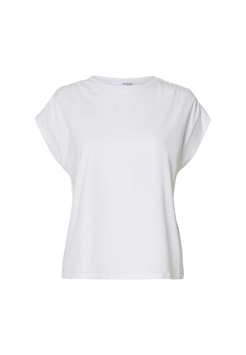 Locker geschnittenes Baumwoll T-Shirt