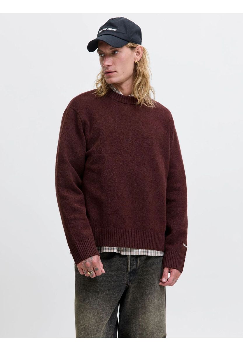 ORIGINALS by JACK & JONES Pullover, Baumwollmischung, für Herren, rot, S