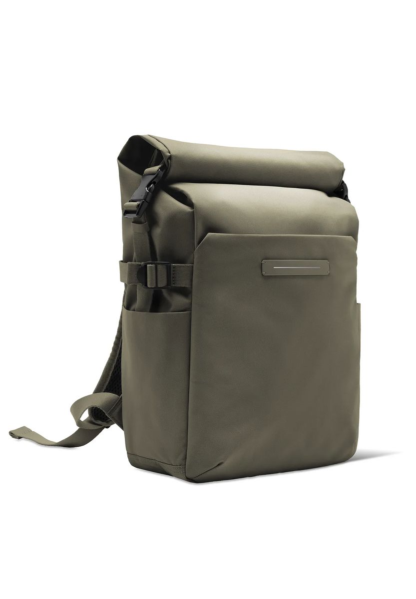 Vielseitiger minimalistischer Rolltop-Tagesrucksack