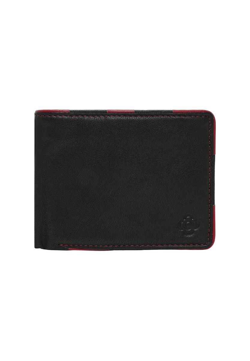 Klassische Bifold-Lederbrieftasche