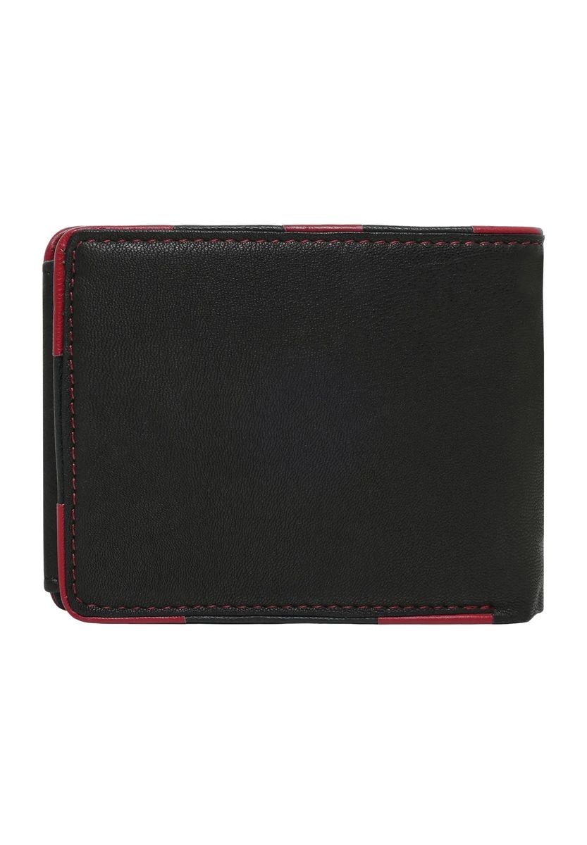 Klassische Bifold-Lederbrieftasche