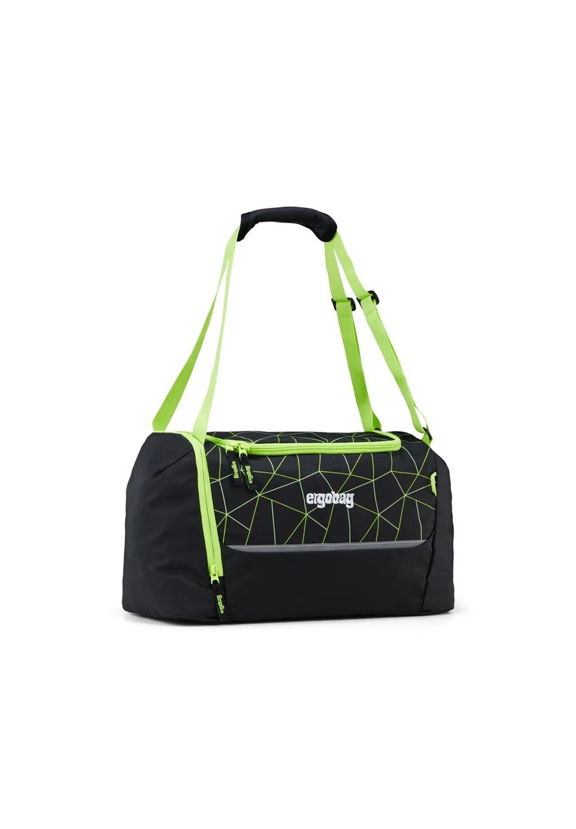 Reflektierende Dufflebag mit geometrischem Muster