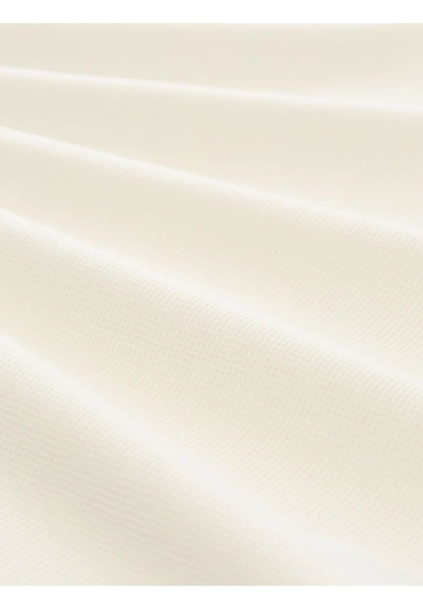 Henley-T-Shirt mit Waffelstruktur