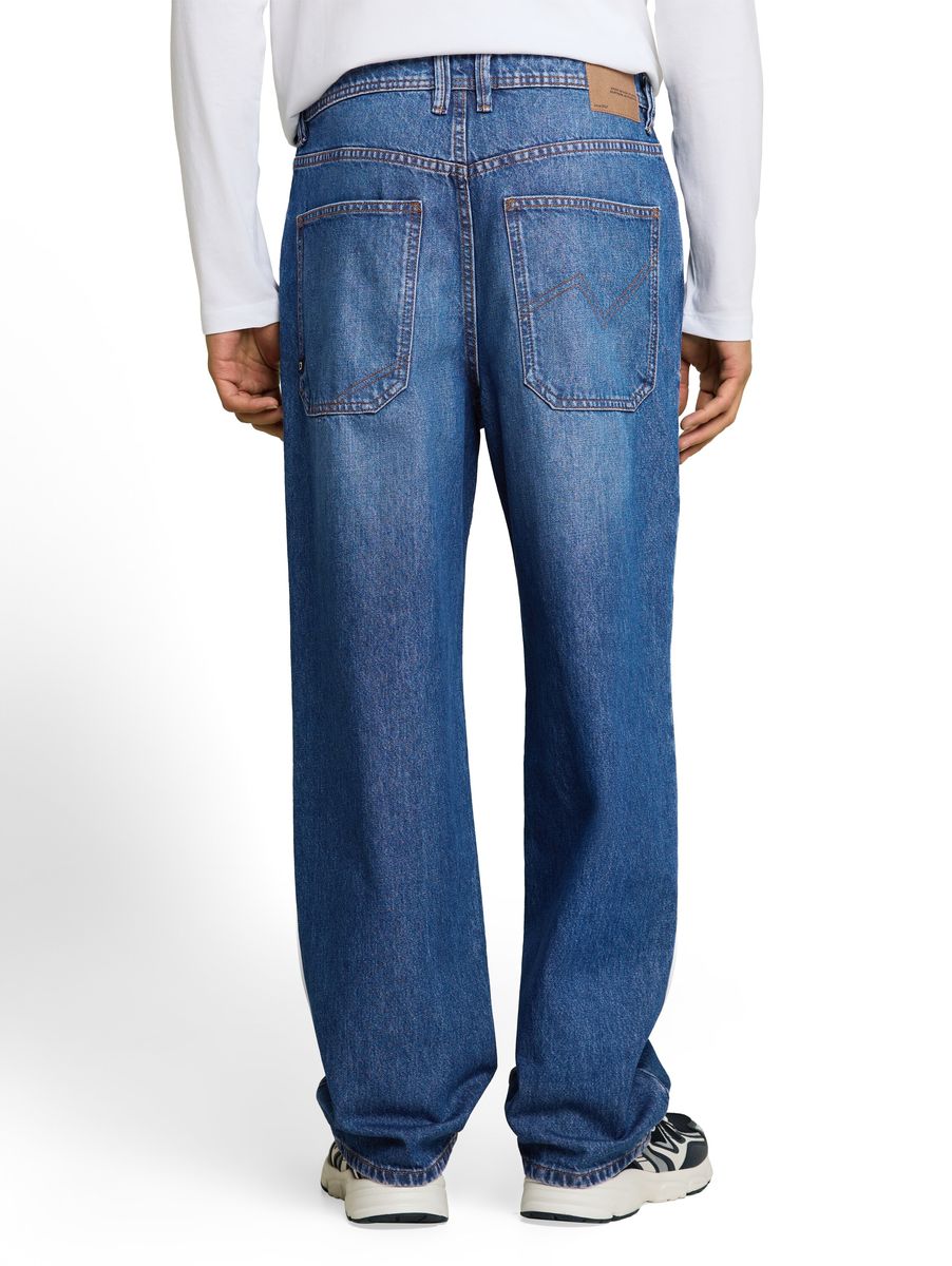 Locker geschnittene Baggy-Jeans