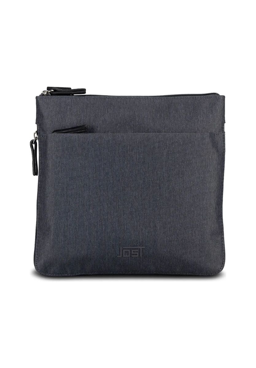 Minimalistische Messenger-Tasche mit Mehrfachfächern