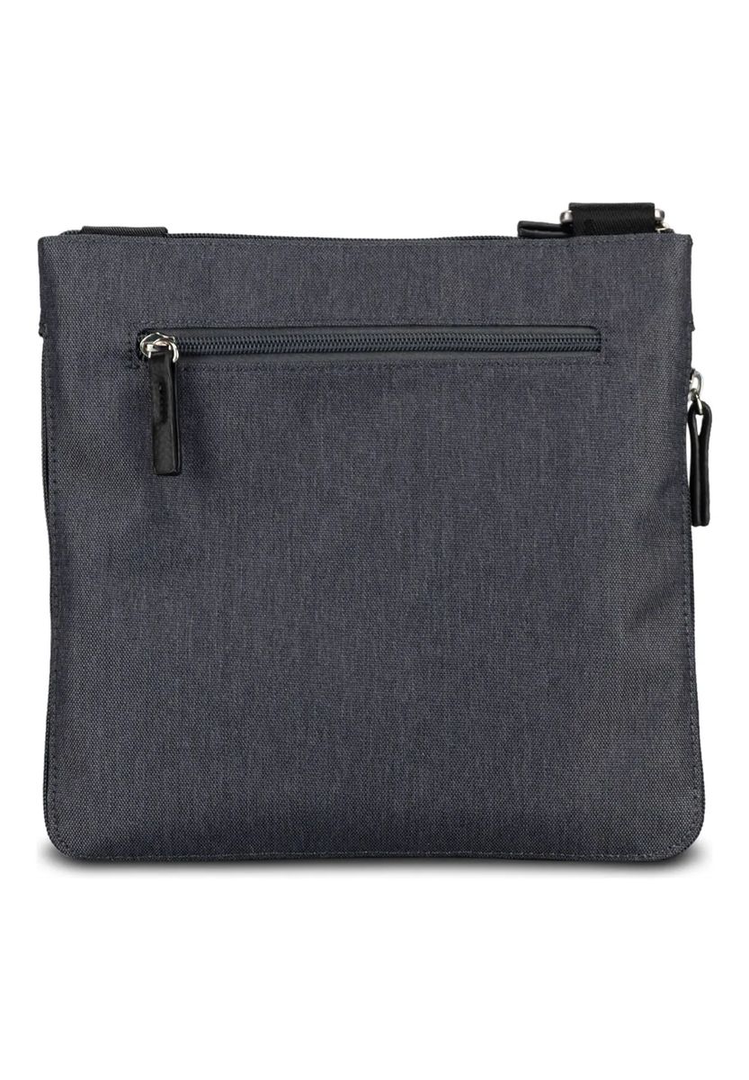 Minimalistische Messenger-Tasche mit Mehrfachfächern