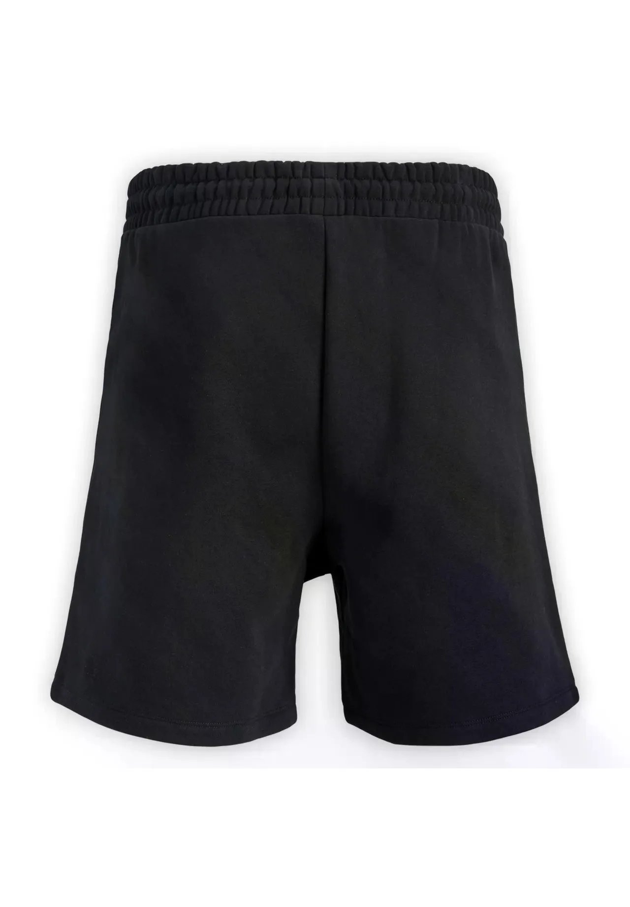 Minimalistische Sweatshorts mit Ton-in-Ton-Patch