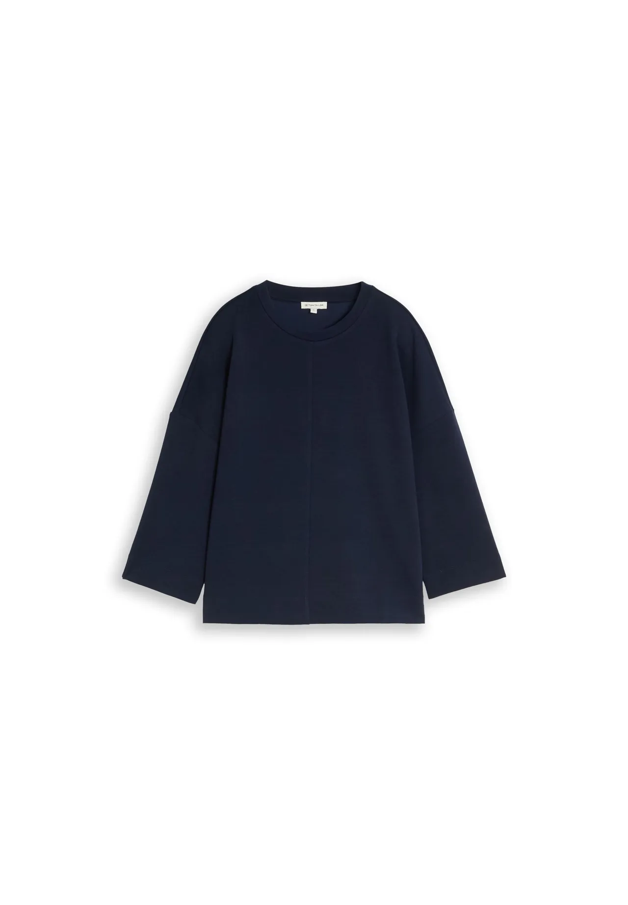 Boxy Sweatshirt mit Teilungsnaht