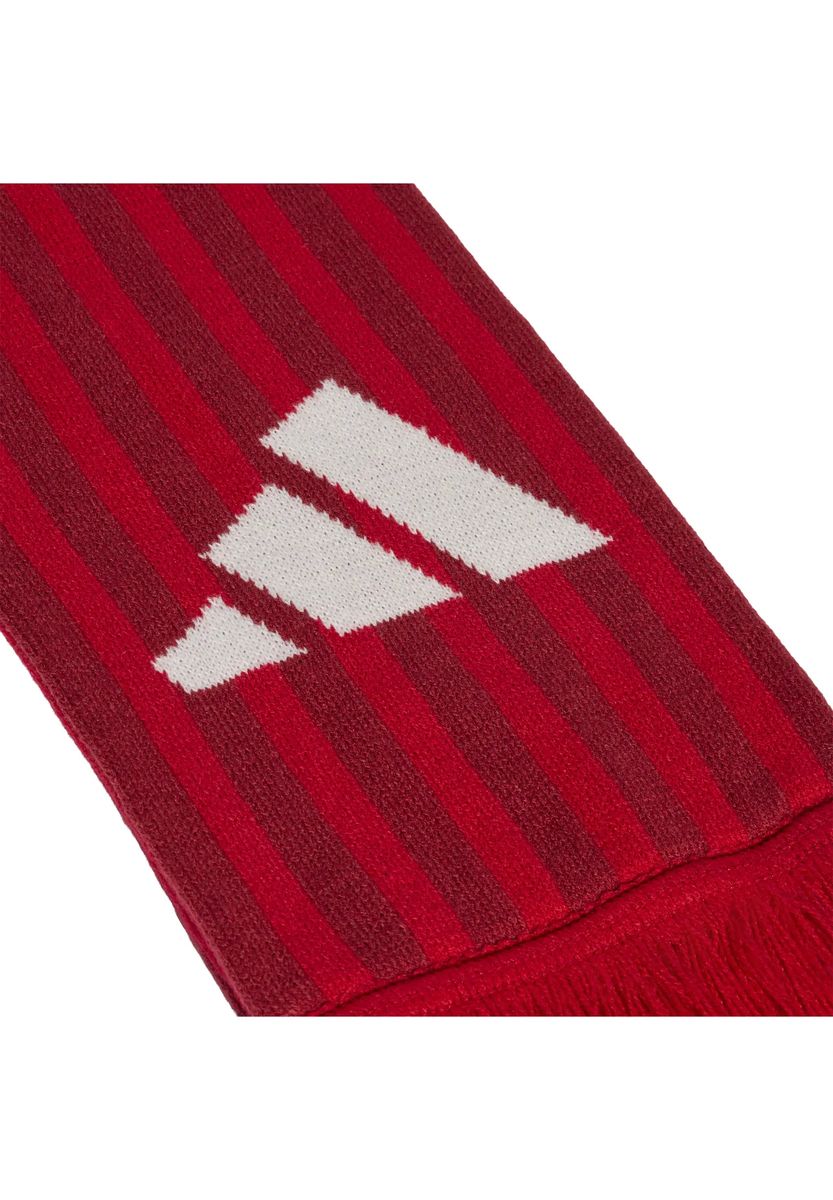 Gestrickter Fan-Schal mit Wappen