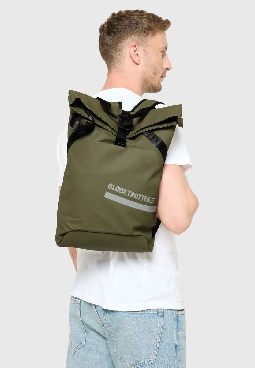 Roll-Top-Rucksack mit Laptopfach