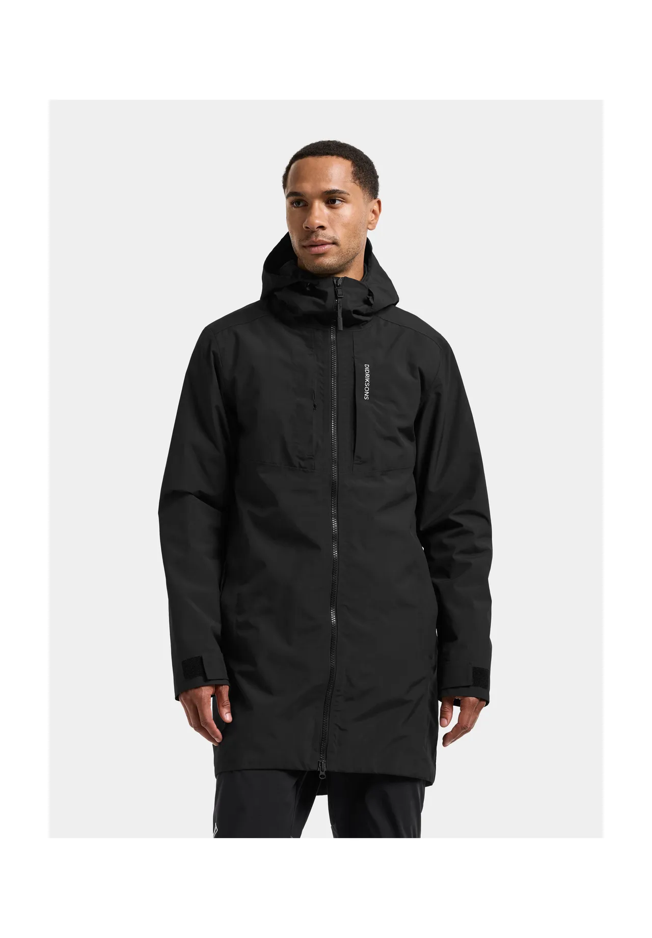 Minimalistischer Parka mit Kapuze