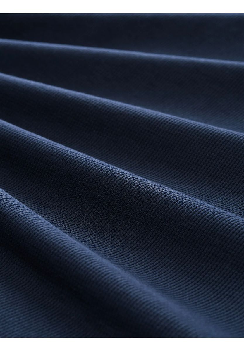 Strukturiertes Polo-Shirt mit Brusttasche